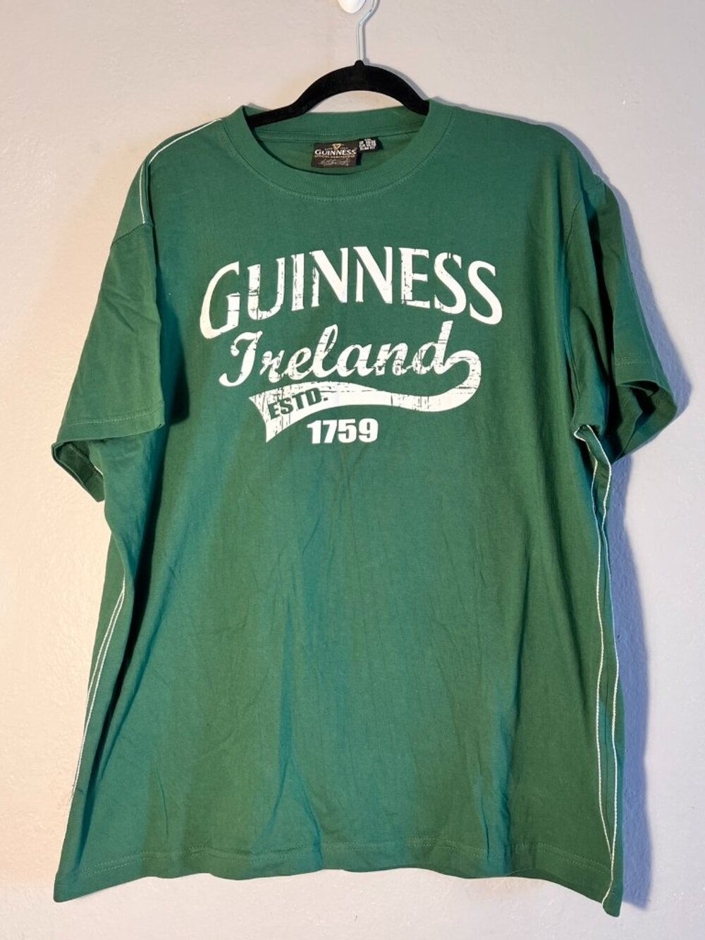 NWOT Official Guinness Ireland Official Merchandise t-shirt. Size XXL